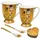 QUEEN ISABELL Kaffeetasse 0,25 l Gold 2 St.