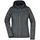James & Nicholson JN771 Fleecejacke Grey-Melange/Anthracite-Melange S