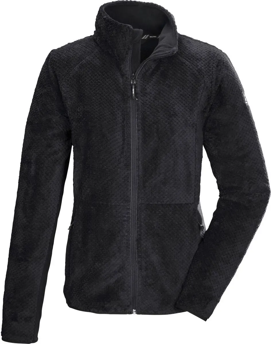 killtec KOW 6 Women Knitted Fleece Jacket schwarz (00200) 44