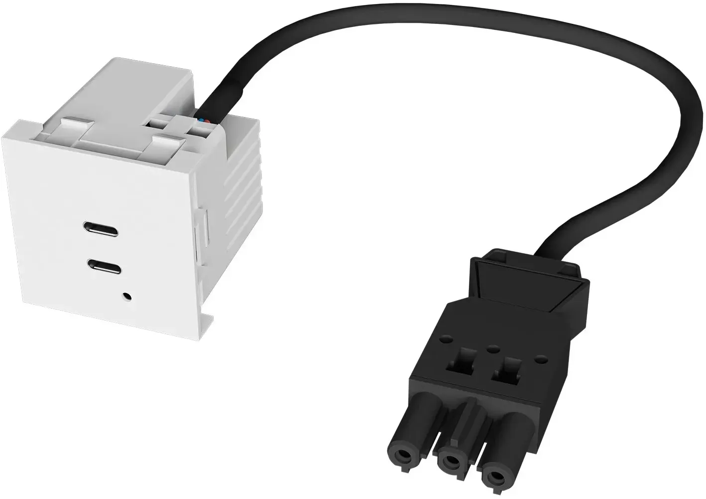 Kindermann Dualport USB-C Lader, 65W USB PD - Vollblende