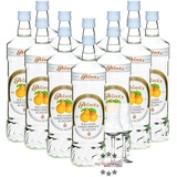 12 x Prinz Williams-Birnen Schnaps + 2 gratis Schnapskelche