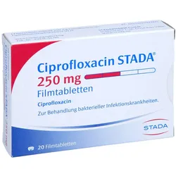 CIPROFLOXACIN STADA 250 mg Filmtabletten 20 St