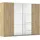 Rauch Drehtürenschrank Kronach 268 x 210 x 59 cm Braun