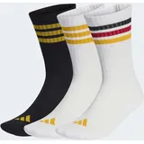 adidas Funktionssocken 3 Paare Weiß/Schwarz/Gold 37