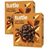 Turtle Knusperkissen mit Erdnussfüllung zuckerarm glutenfrei Duo 2x300 g