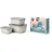 Mepal Cirqula rechteckig nordic white 0,75 l 3-teilig