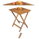ab:stil.art.moebel Balkontisch 60 x 60 x 75 cm Beige