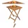 ab:stil.art.moebel Balkontisch 60 x 60 x 75 cm Beige