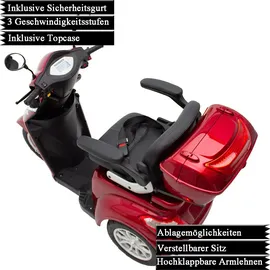 Efun ECO ENGEL 501 Rot, 25 km/h Seniorenmobil