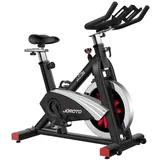 JOROTO Speedbike Ergometer Heimtrainer X2 & X2PRO mit multifunktionalem Display (Indoor Cycling Bike), Heimtrainer Fahrrad mit Kraftvoller Magnetbremse & Riemenantrieb