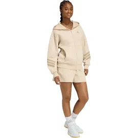 adidas Future Icons 3-Streifen Sweatjacke Damen KD7733 - crystal linen L