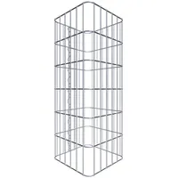 Gabiona Gabionensäule 32 x 32 x 60 cm