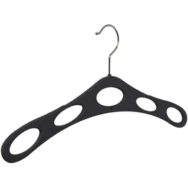 Songmics Kleiderbügelset, Schwarz, Metall, 45 cm, Garderobe, Kleiderbügel
