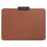 Josephine Osthoff Tablet Notebook Laptop Hülle aus 100% Echtleder passend für bis zu 13 Zoll, Magnetverschluss mit Halter für Pen