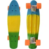 MUWO "Cruiser" Penny Board Mini Skateboard gelb-Größe:Einheitsgröße