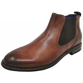 Bugatti Herren Amros Stiefel Kaltfutter, Cognac, 44 EU