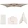 MCW Schirmbezug Lissabon Polyester 2 x 3 m Creme
