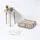 Homescapes Sitzkissen Morocco beige gestreift 40/40/8 cm