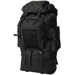 Armee-Style Rucksack XXL 100 L Schwarz