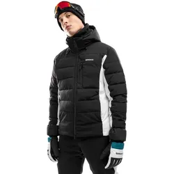 Herren Wintersport skijacke W7 Crans-Montana Schwarz SCHWARZ XS