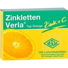 VERLA Zinkletten Verla Orange Lutschtabletten 100 St.