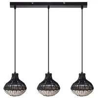 Nowa Hängelampe Pendelleuchte Esszimmerleuchte Wohnzimmerlampe 3 Flammig H 150 cm
