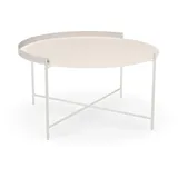 Houe Edge Serviertisch Ø76 weiß