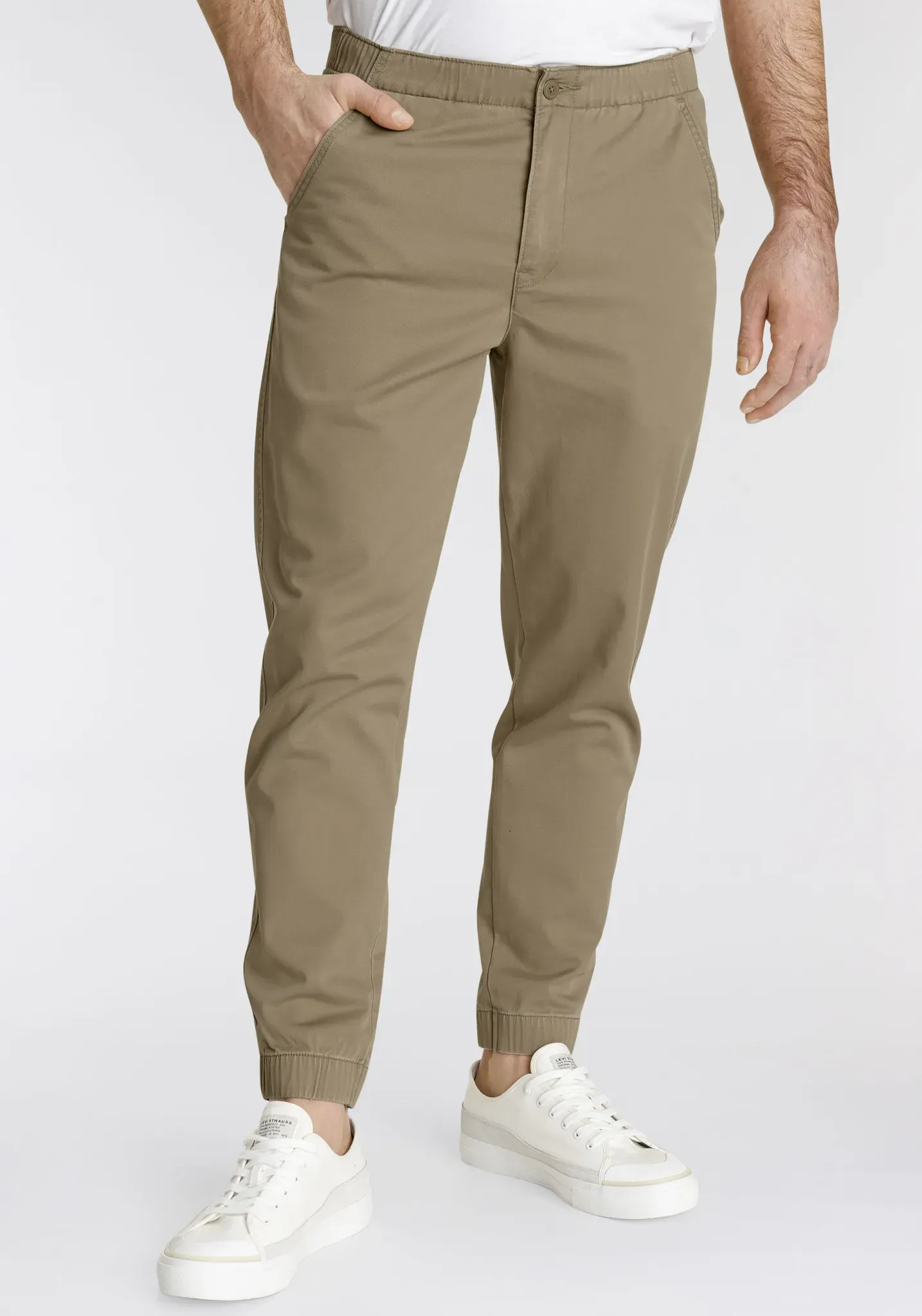 Levi's® Chinohose »LE XX CHINO JOGGER III«, in Unifarbe für leichtes Styling Levi's® neutrals L