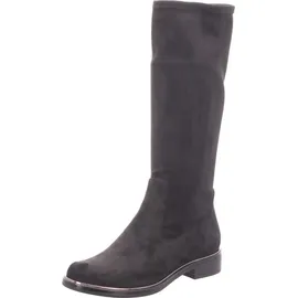CAPRICE Damen Hohe Stiefel ohne Absatz Kniehoch Vegan, Schwarz | Gr. 38,5