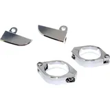 Highsider Blinkerhalter Set M8 für 42 - 43mm chrom