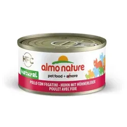 Almo nature HFC Natural Huhn und Leber 24x70 g