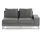 SonnenPartner 5-teilige Lounge-Sitzgruppe Unique Aluminium mit Kissen anthrazit Loungesitzgruppe Sunbrella