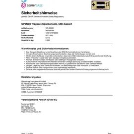 Waveshare GPM280 Tragbare Spielkonsole, CM4-basiert, Entwicklungsboard + Kit
