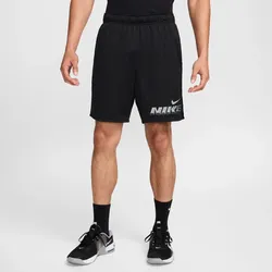 Nike DRI-FIT TOTALITY GFX SHORT 7UL Herren Trainingsshorts schwarz/weiß - XXL
