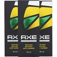 Axe 3x Axe Wild EDT je 100ml für den