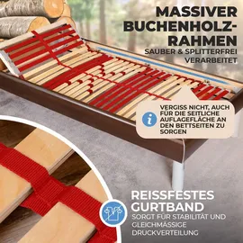 mein-regal RUBY Kopfteil verstellbar 90 x 200 cm