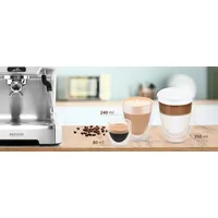 ETA Espresso Glas doppelwandig 0,08 l 2 St.