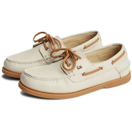 Tommy Hilfiger TH FLAG BOAT SHOE Damen Beige 40