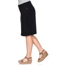 sheego Bleistiftrock Damen Schwarz 50