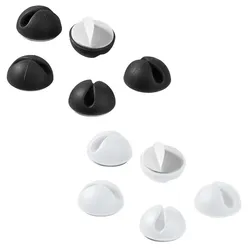 goobay Kabelclips schwarz