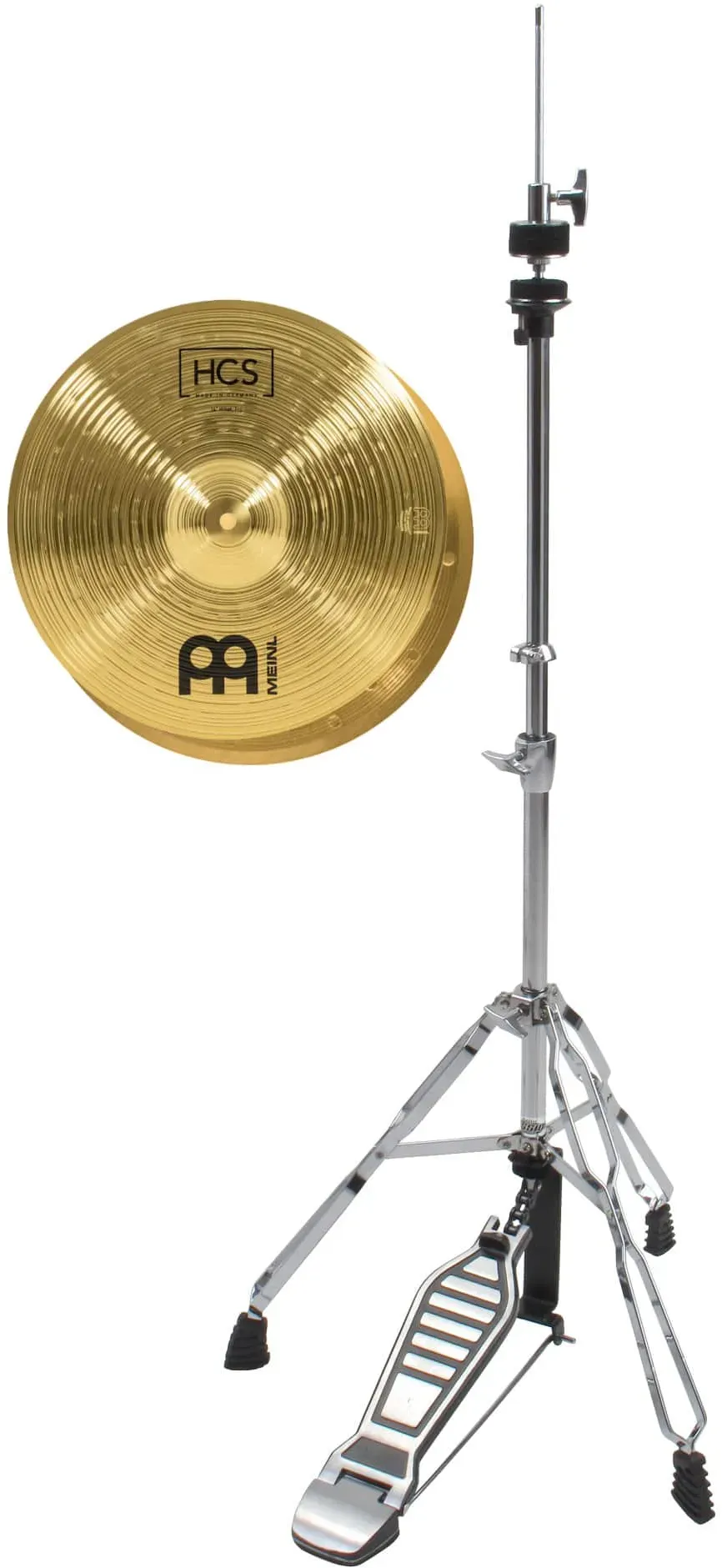 Meinl HCS 14" HiHat + Hi-Hat Maschine SET