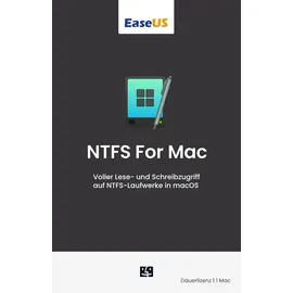 EASEUS NTFS for Mac 2026 1 Mac Dauerlizenz