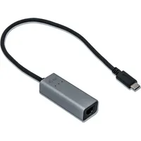 iTEC i-tec USB-C Metal Gigabit Ethernet Adapter 0,28m Typ-C zu Gigabit-Ethernet TB3 St./Bu. grau