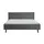 Möbel Kraft Evita 196 x 110 cm Grau