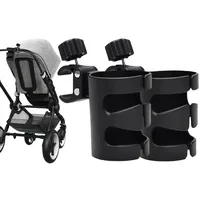Getränkehalter für Kinderwagen Buggy,2 Stück Kinderwagen Getränkehalter,Verstellbarer Flaschenhalter,Becherhalter für Buggy,für Kinderwagen,Kinderwagen Cup Holder,Getränke und Kaffeetassenhalter