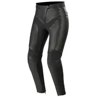 Alpinestars Vika V2, Lederhose Damen - Black - 38