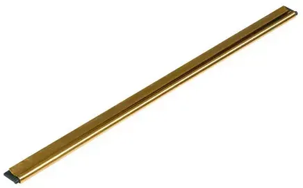 Unger GC450 Fensterwischer GC-Schiene Messing 45 cm komplett mit Gummi soft