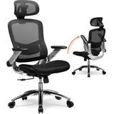COMHOMA Bürostuhl Mesh Schwarz