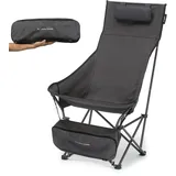Qeedo Campingstuhl Johnny Portable Grau