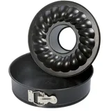 Kaiser Springform mit Rohrboden Classic schwarz